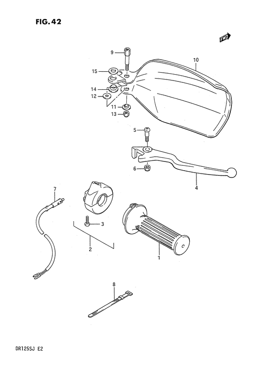 Right handle switch