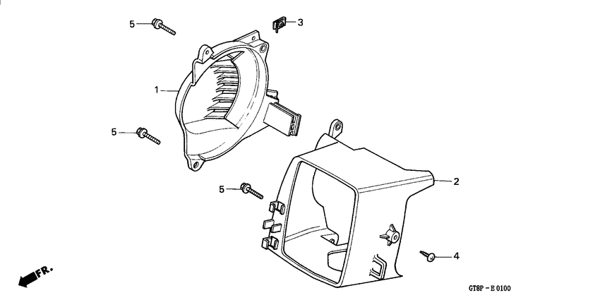 PK50 Shroud /  fan cover