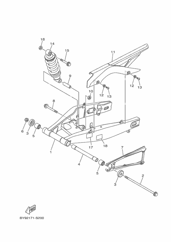Rear arm & suspension