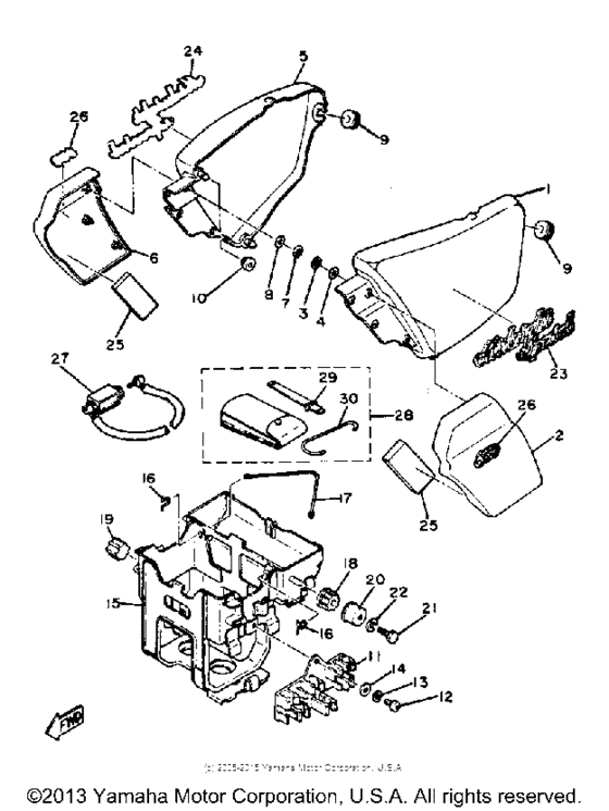 Side cover tool
