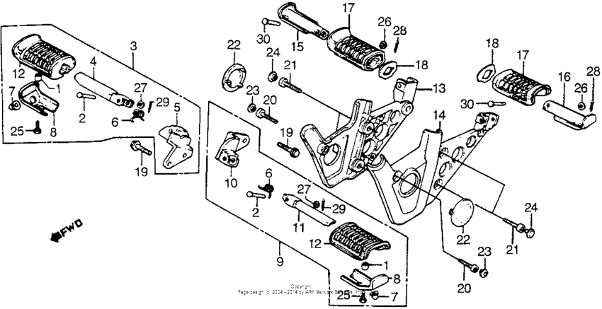 Footpegs