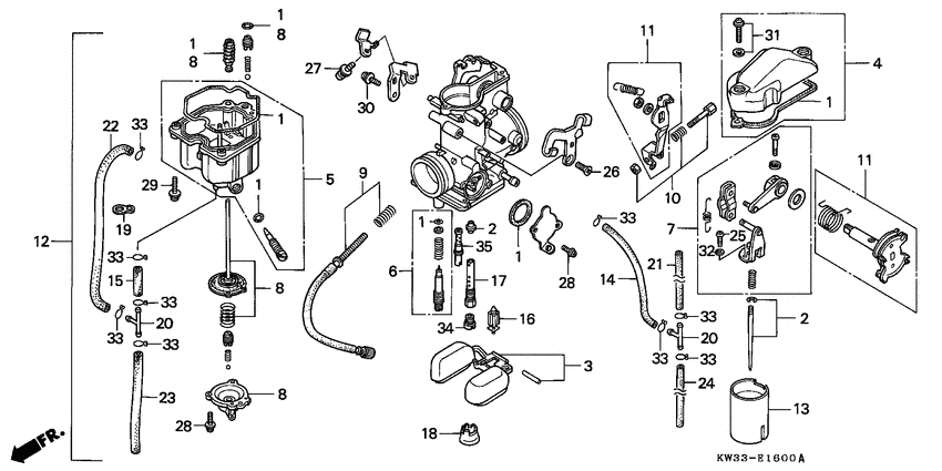 Carburetor assy