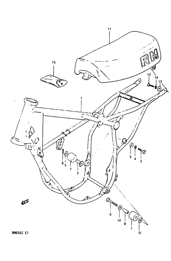 Frame - seat