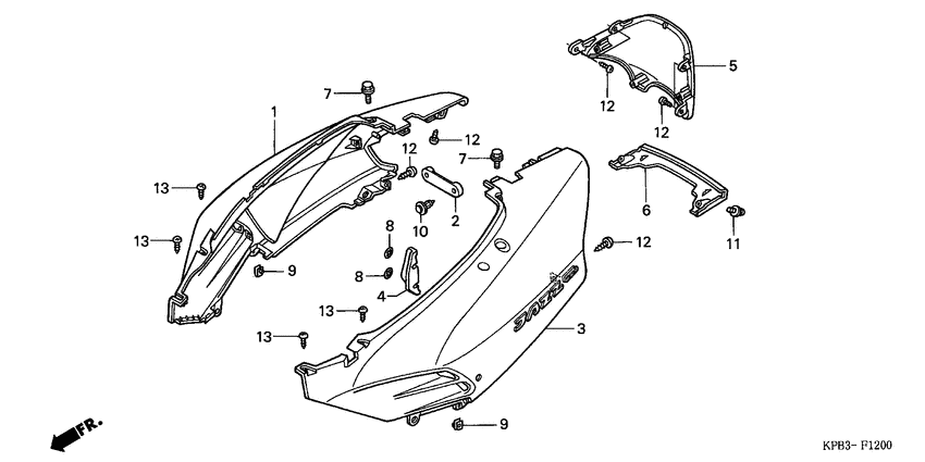 NSS250 Крышка корпуса