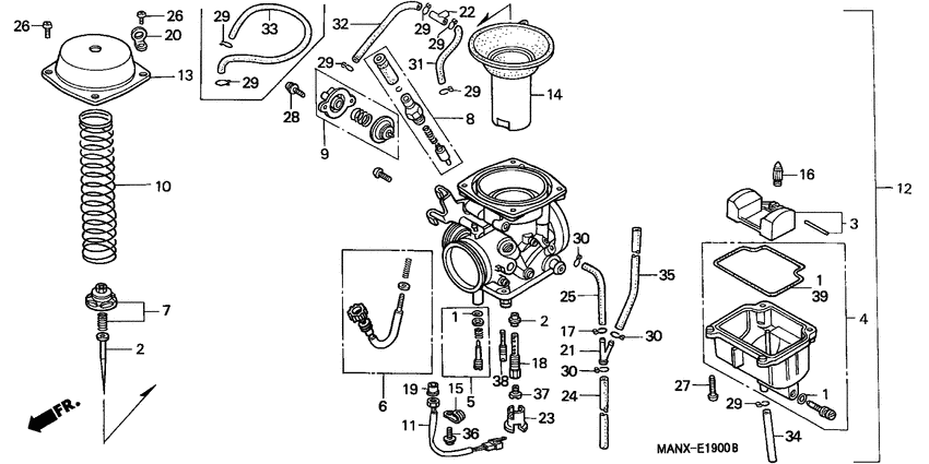 Carburetor assy