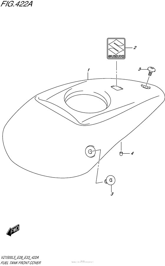 Fuel Tank Front Cover