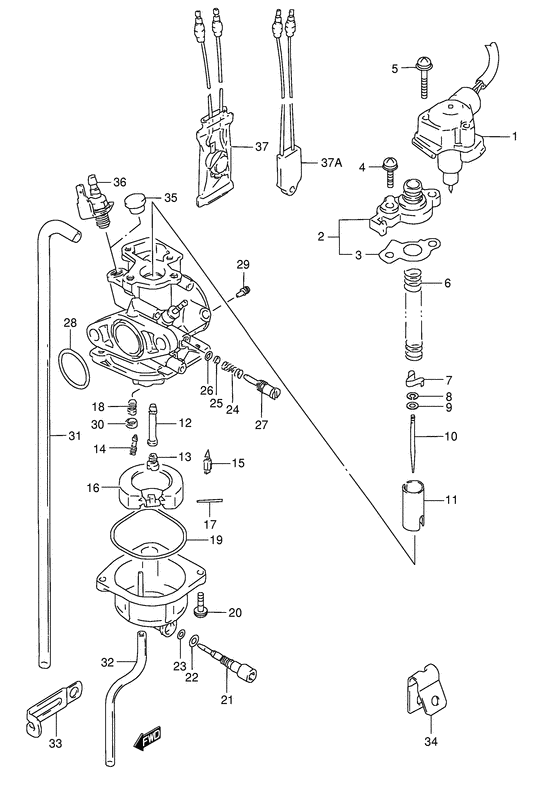 Carburetor assy