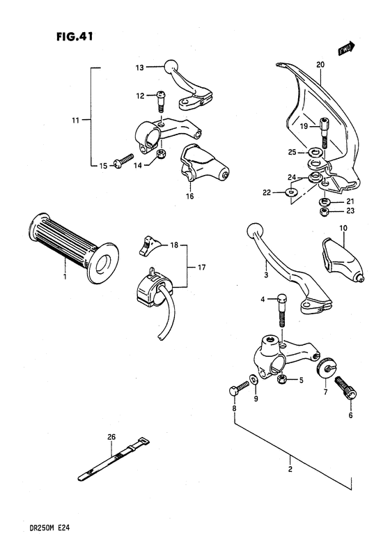 Light handle switch