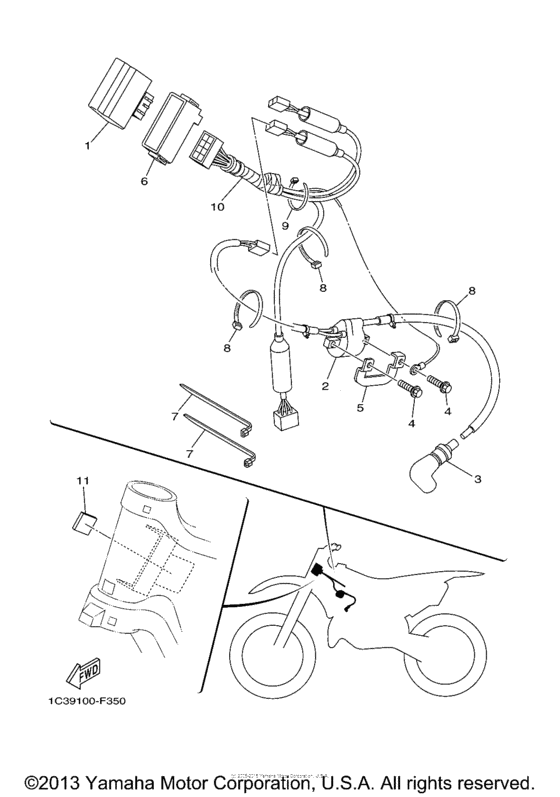 YZ125A1 Электрика