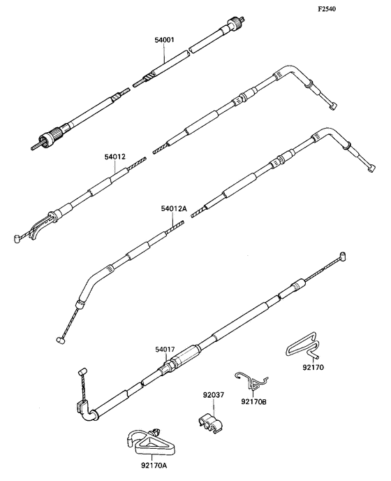 Clutch cable