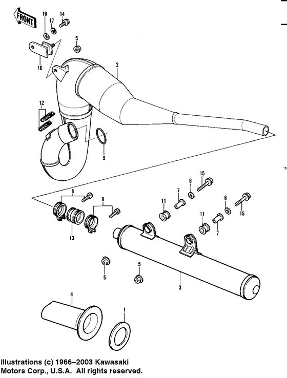Muffler comp