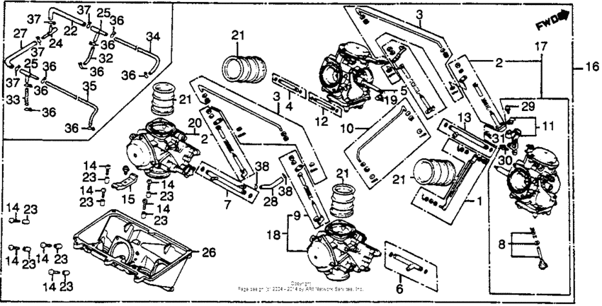 Carburetor (assy., link)
