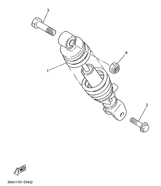 CW50 Задняя подвеска