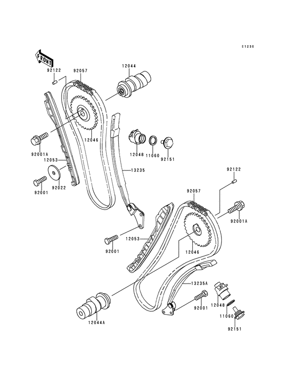 VN800 Распредвал