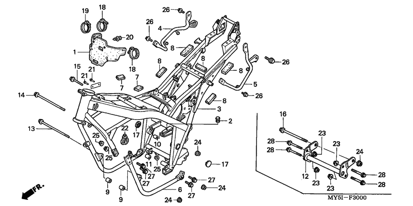 Frame body