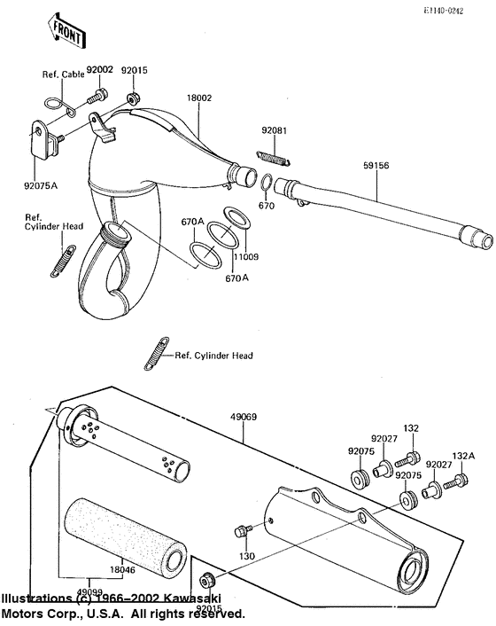 Muffler comp