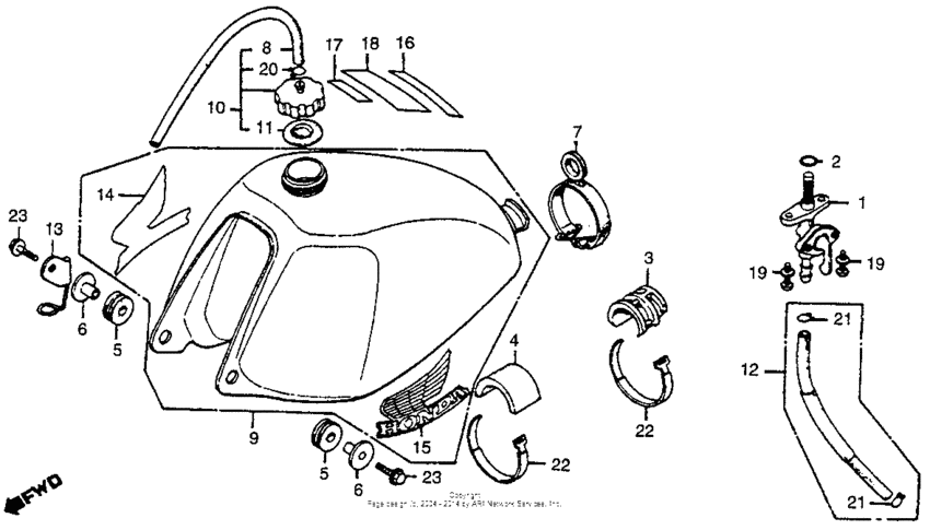 Fuel tank 78-79