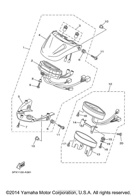 XV17PCXCR Приборы