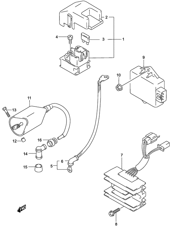 GZ250 Equipo electrico