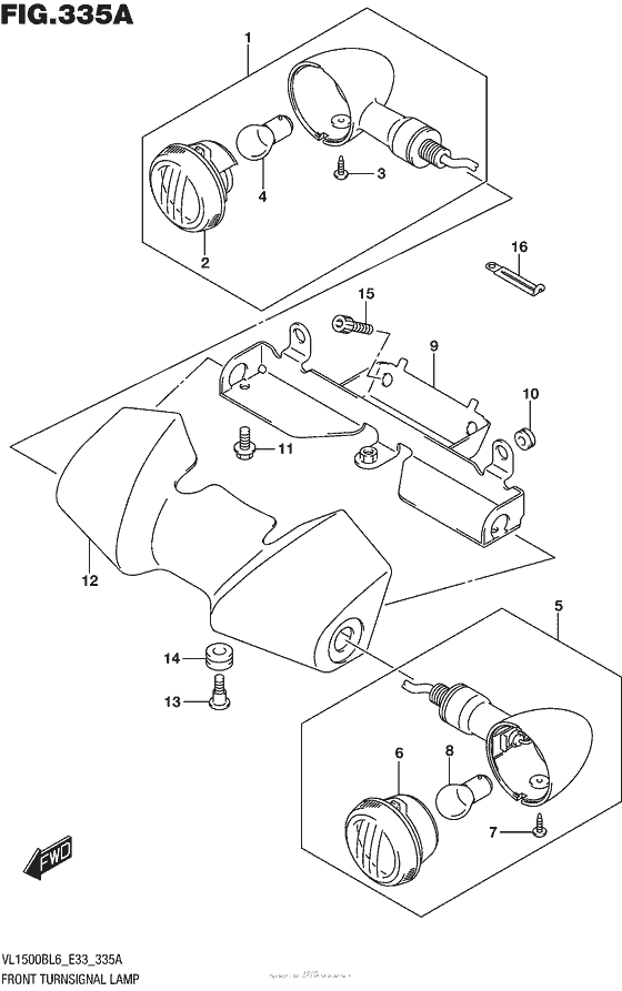 Front Turnsignal Lamp