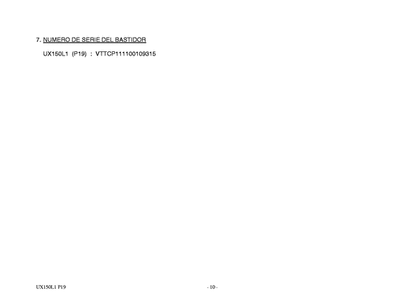 UX150 Catalog preface