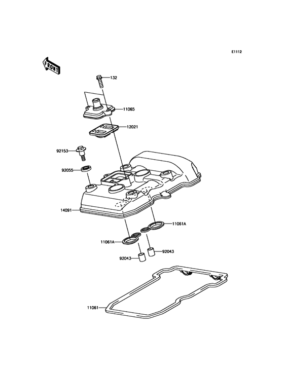  Крышка головки цилиндров