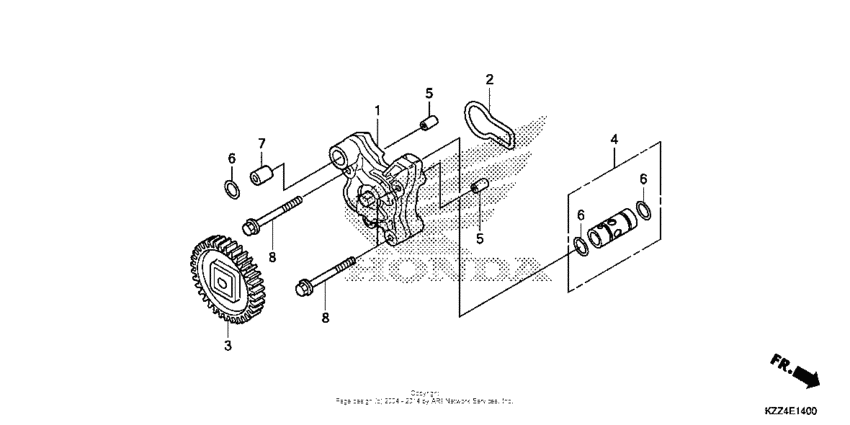  Масляный насос