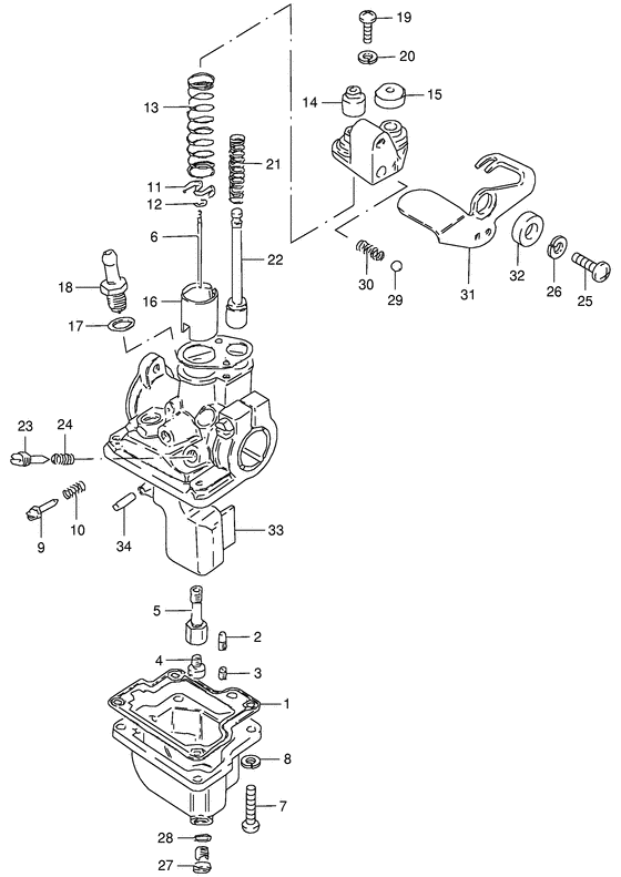 Carburetor assy