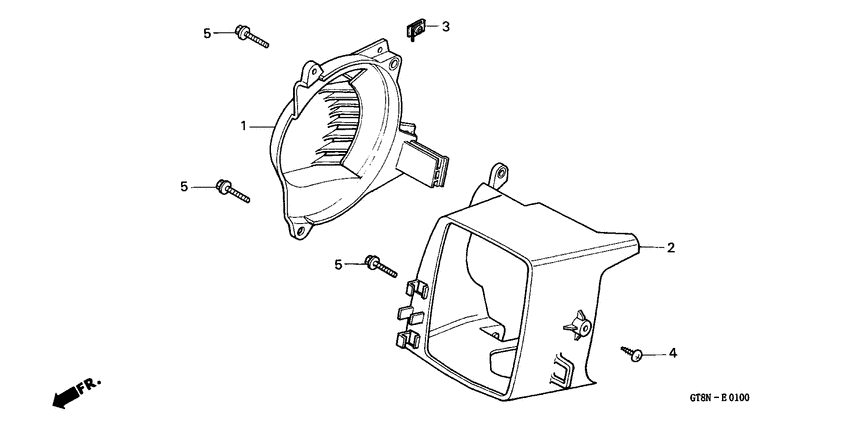 PK50 Shroud /  fan cover