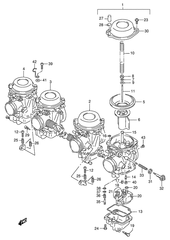 Carburetor assy
