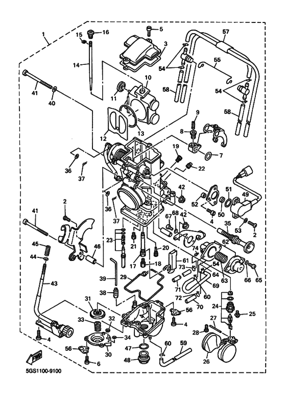 Carburetor assy