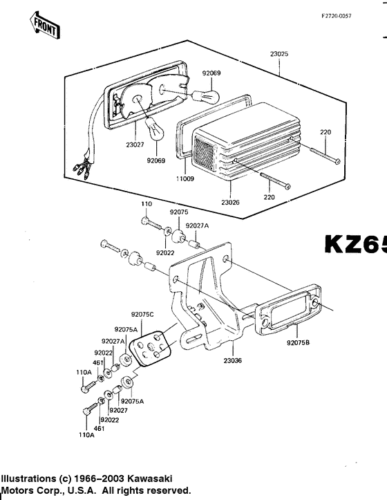 Taillight unit ass`y