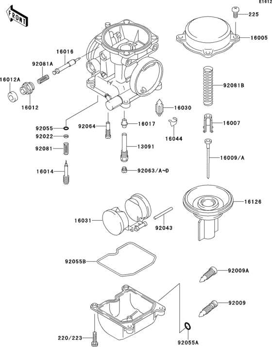 Carburetor parts(1/2)