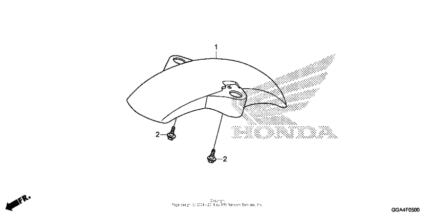 NPS50 Переднее крыло