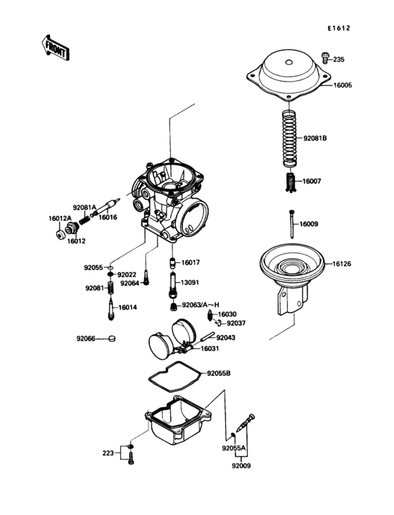 Carburetor parts(1/2)