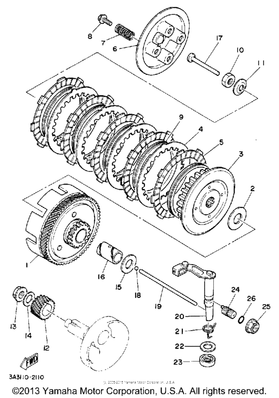RT100E Сцепление