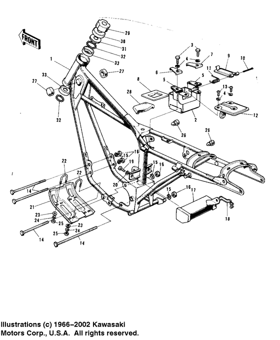 Frame/frame fittings