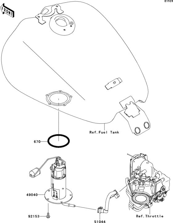  Топливный насос