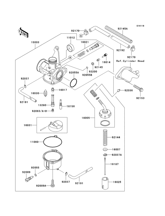 Carburetor(a8f-a9fa)