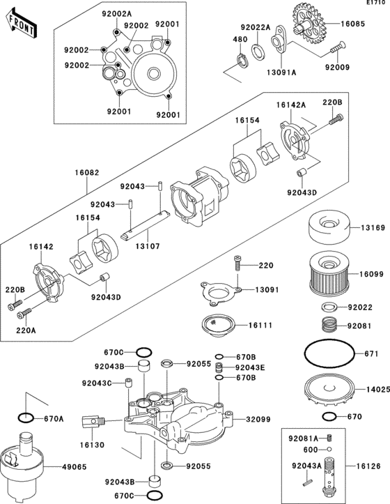 Oil pump(1/2)