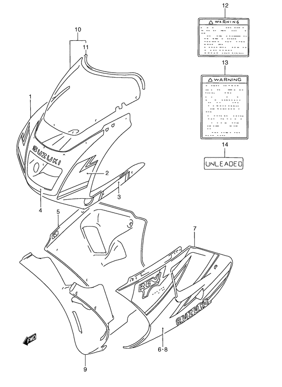 Cowling  body