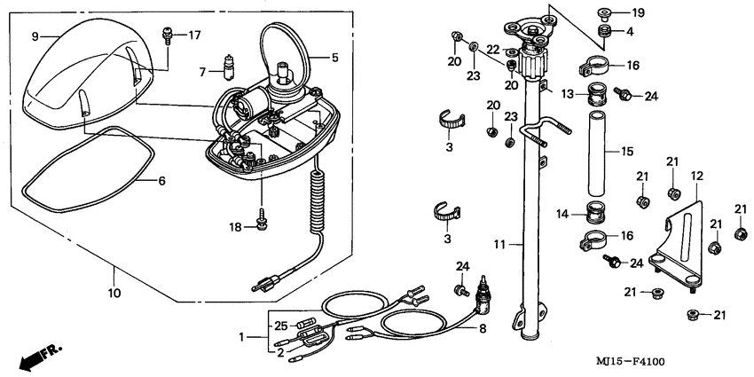 Rotary beam