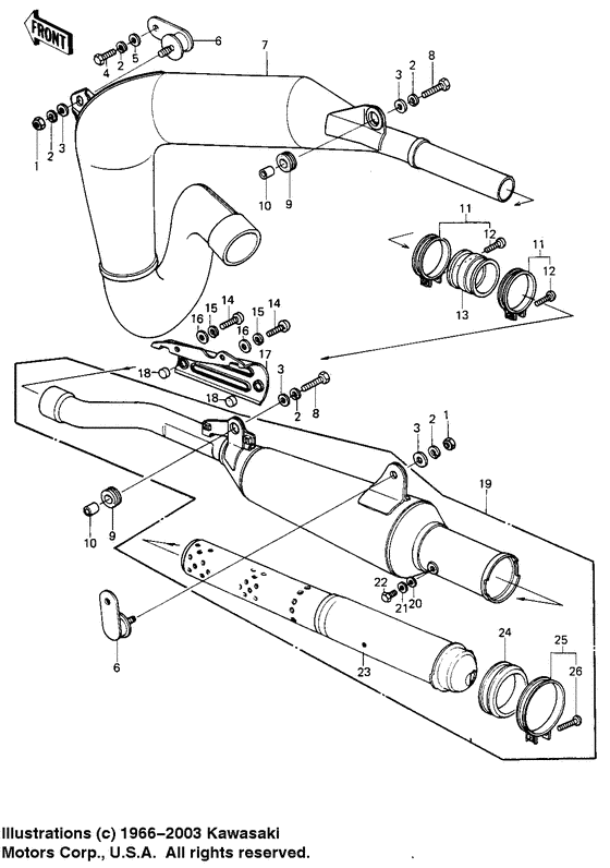 Muffler comp