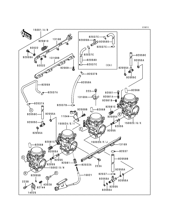 Carburetor assy