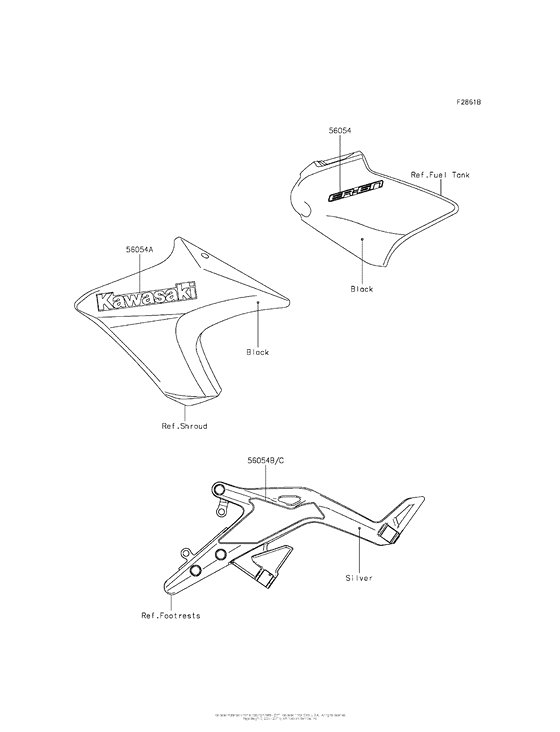 ER650 Decals (Green)(Eds)