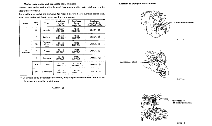 NR750 *Applicable serial numbers