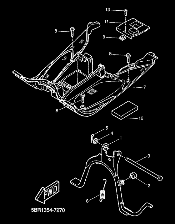 Support repose pieds