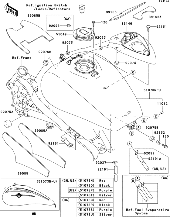 Fuel tank(1/3)(vn1500-p2)