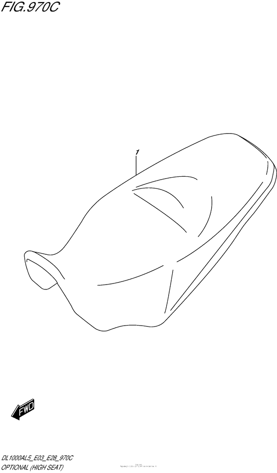 DL1000 (ABS) Optional (High Seat)