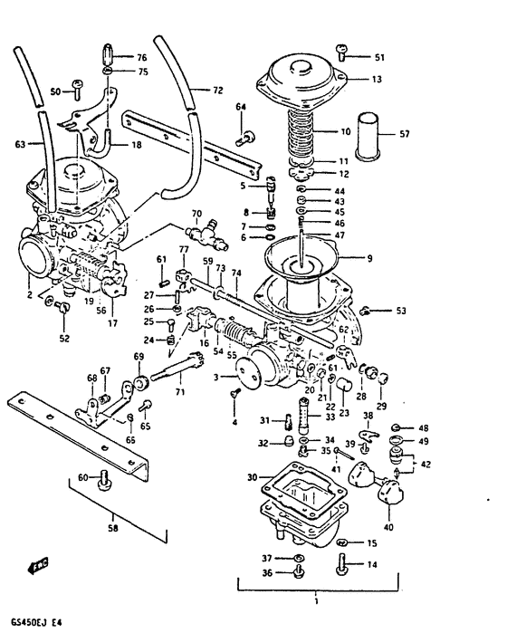 Carburetor assy
